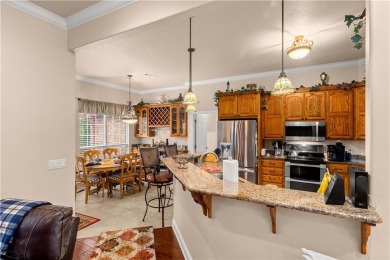 This immaculately maintained all brick home is so private yet on Big Sugar Golf Club in Arkansas - for sale on GolfHomes.com, golf home, golf lot