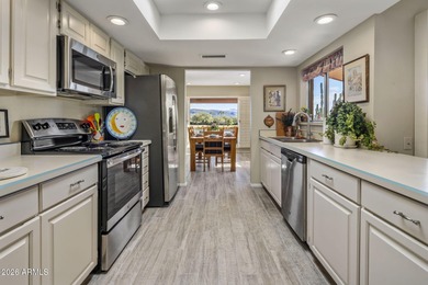 Wake up to sweeping Four Peaks and Mountain Views in this on Rio Verde Country Club - Quail Run in Arizona - for sale on GolfHomes.com, golf home, golf lot