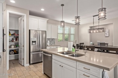 Enjoy the best of 55+ living in this charming single-level home on Verrado Golf Club - Victory in Arizona - for sale on GolfHomes.com, golf home, golf lot