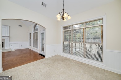 This beautiful, custom built Ranch is located in the Lake Dow on Canongate At Georgia National Golf Club in Georgia - for sale on GolfHomes.com, golf home, golf lot