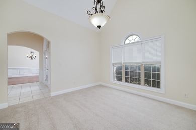 This beautiful, custom built Ranch is located in the Lake Dow on Canongate At Georgia National Golf Club in Georgia - for sale on GolfHomes.com, golf home, golf lot