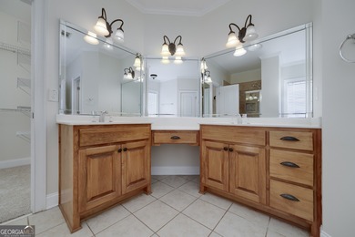 This beautiful, custom built Ranch is located in the Lake Dow on Canongate At Georgia National Golf Club in Georgia - for sale on GolfHomes.com, golf home, golf lot