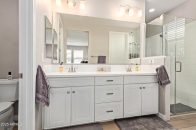 Enjoy the best of 55+ living in this charming single-level home on Verrado Golf Club - Victory in Arizona - for sale on GolfHomes.com, golf home, golf lot