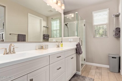 Enjoy the best of 55+ living in this charming single-level home on Verrado Golf Club - Victory in Arizona - for sale on GolfHomes.com, golf home, golf lot