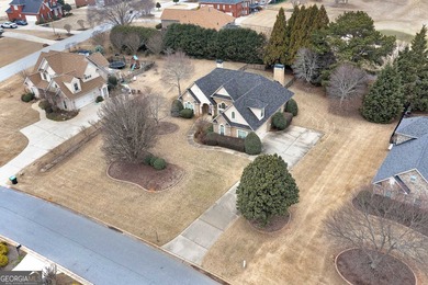 This beautiful, custom built Ranch is located in the Lake Dow on Canongate At Georgia National Golf Club in Georgia - for sale on GolfHomes.com, golf home, golf lot