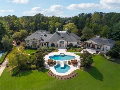 Extraordinary 20,000+ sq ft estate in the Hawks Ridge Golf on Hawks Ridge Golf Club in Georgia - for sale on GolfHomes.com, golf home, golf lot