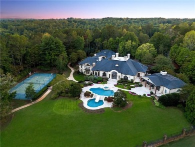 Extraordinary 20,000+ sq ft estate in the Hawks Ridge Golf on Hawks Ridge Golf Club in Georgia - for sale on GolfHomes.com, golf home, golf lot