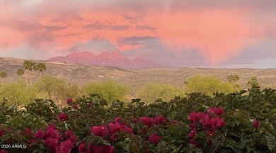 SPECTACULAR FOUR PEAKS VIEWS - PREMIER GOLF COURSE FRONTAGE - on Rio Verde Country Club - Quail Run in Arizona - for sale on GolfHomes.com, golf home, golf lot