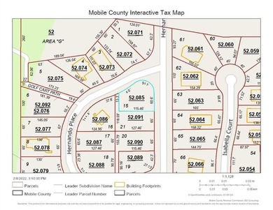 **DAUPHIN ISLAND GULF VIEW CORNER LOT LISTING** This corner lot on Isle Dauphine Club Golf Course in Alabama - for sale on GolfHomes.com, golf home, golf lot