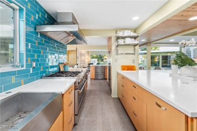 This exquisitely renovated home is the epitome of mid-century on Las Vegas National Golf Club in Nevada - for sale on GolfHomes.com, golf home, golf lot