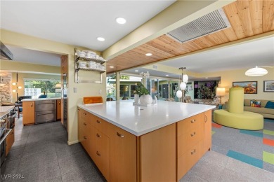 This exquisitely renovated home is the epitome of mid-century on Las Vegas National Golf Club in Nevada - for sale on GolfHomes.com, golf home, golf lot