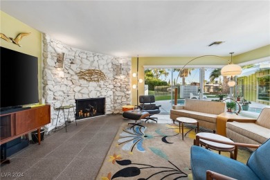 This exquisitely renovated home is the epitome of mid-century on Las Vegas National Golf Club in Nevada - for sale on GolfHomes.com, golf home, golf lot