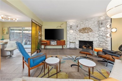 This exquisitely renovated home is the epitome of mid-century on Las Vegas National Golf Club in Nevada - for sale on GolfHomes.com, golf home, golf lot