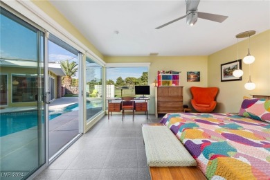 This exquisitely renovated home is the epitome of mid-century on Las Vegas National Golf Club in Nevada - for sale on GolfHomes.com, golf home, golf lot