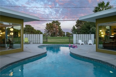 This exquisitely renovated home is the epitome of mid-century on Las Vegas National Golf Club in Nevada - for sale on GolfHomes.com, golf home, golf lot