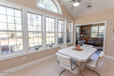 Gorgeous low-maintenance brick home backing up to the par 5 16th on Ocean Ridge Plantation in North Carolina - for sale on GolfHomes.com, golf home, golf lot