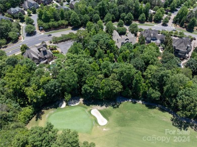 Stunning half acre homesite that backs up to the first hole of on The Palisades Country Club in North Carolina - for sale on GolfHomes.com, golf home, golf lot