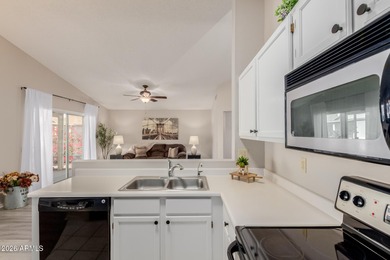 Move in ready popular Tahoe floor plan walking distance to on SunBird Golf Club in Arizona - for sale on GolfHomes.com, golf home, golf lot