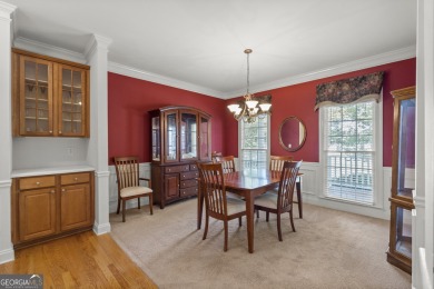Welcome Home! Nestled on a quiet cul-de-sac with a two car side on Hamilton Mill Golf Club in Georgia - for sale on GolfHomes.com, golf home, golf lot