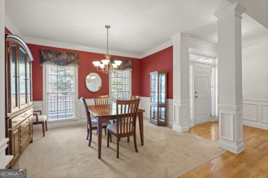 Welcome Home! Nestled on a quiet cul-de-sac with a two car side on Hamilton Mill Golf Club in Georgia - for sale on GolfHomes.com, golf home, golf lot