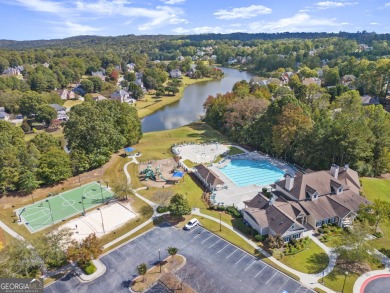 Welcome Home! Nestled on a quiet cul-de-sac with a two car side on Hamilton Mill Golf Club in Georgia - for sale on GolfHomes.com, golf home, golf lot