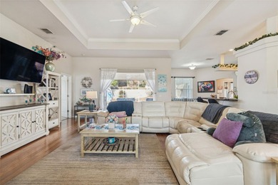 Experience timeless design, modern upgrades, and effortless on Oak Hills Country Club in Florida - for sale on GolfHomes.com, golf home, golf lot