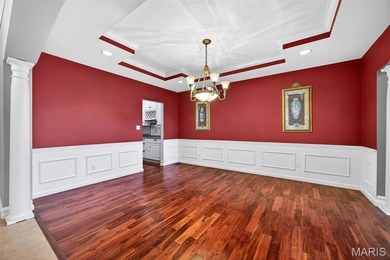 Experience elegant living in this stunning villa located in the on Winghaven Country Club in Missouri - for sale on GolfHomes.com, golf home, golf lot