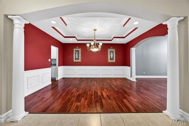 Experience elegant living in this stunning villa located in the on Winghaven Country Club in Missouri - for sale on GolfHomes.com, golf home, golf lot