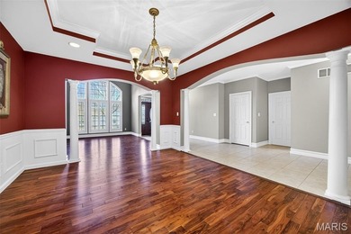 Experience elegant living in this stunning villa located in the on Winghaven Country Club in Missouri - for sale on GolfHomes.com, golf home, golf lot