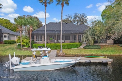 Exquisite Waterfront POOL home located in the highly sought on Queens Harbour Yacht and Country Club in Florida - for sale on GolfHomes.com, golf home, golf lot