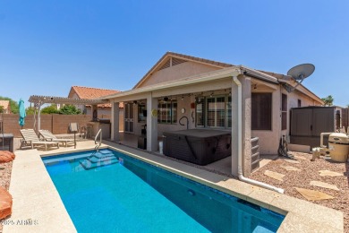 BACKYARD OASIS PRIVATE POOL AND SPA- Beautiful home in a gated on Arizona Traditions Golf Club in Arizona - for sale on GolfHomes.com, golf home, golf lot