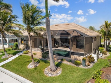 Punta Gorda Isles! Stunning 3 bedroom plus office, 3 bath, 3-car on Saint Andrews South Golf Club in Florida - for sale on GolfHomes.com, golf home, golf lot