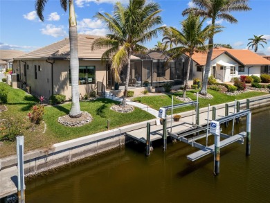 Punta Gorda Isles! Stunning 3 bedroom plus office, 3 bath, 3-car on Saint Andrews South Golf Club in Florida - for sale on GolfHomes.com, golf home, golf lot