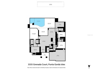 Punta Gorda Isles! Stunning 3 bedroom plus office, 3 bath, 3-car on Saint Andrews South Golf Club in Florida - for sale on GolfHomes.com, golf home, golf lot