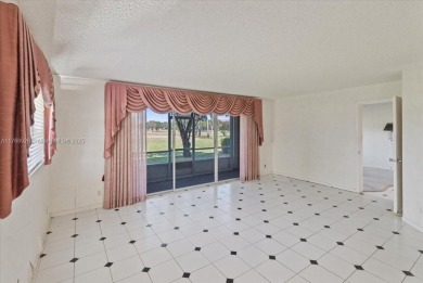 Beautiful views of golf course, this 2 bedroom/2 bath unit has on Flamingo Lakes Country Club in Florida - for sale on GolfHomes.com, golf home, golf lot
