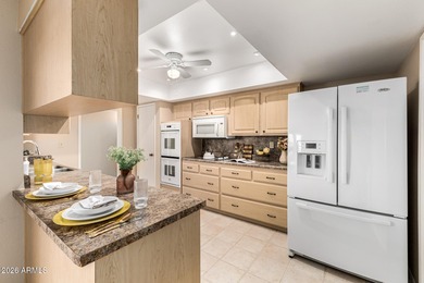 Welcome to relaxed desert living in the heart of Sun City, one on Sun City Lakes West and East in Arizona - for sale on GolfHomes.com, golf home, golf lot