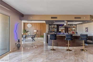 Swanky and sleek, fully furnished. These are two *E* units on Las Vegas Country Club in Nevada - for sale on GolfHomes.com, golf home, golf lot