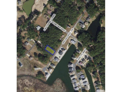 Spacious lot located on Broadside Dr in Captain's Cove. Enjoy on Captains Cove Golf and Yacht Club in Virginia - for sale on GolfHomes.com, golf home, golf lot