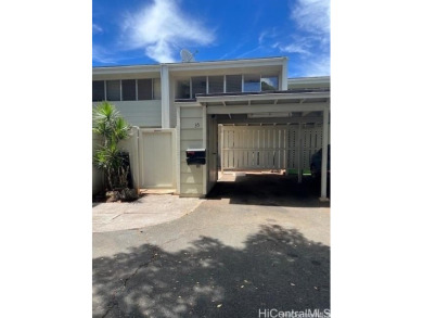 Spacious 3 bedroom, 2-1/2 bath Townhome with a good size back on Mililani Golf Club in Hawaii - for sale on GolfHomes.com, golf home, golf lot