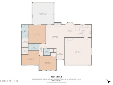 Well-kept and move-in ready 3-bedroom, 2-bath home in the heart on Druid Hills Golf Club in Tennessee - for sale on GolfHomes.com, golf home, golf lot