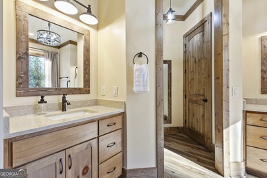 Escape to the mountains with this almost new, custom-built ranch on Bent Tree Golf Course in Georgia - for sale on GolfHomes.com, golf home, golf lot