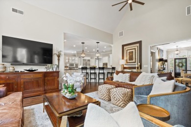 This stunning custom home overlooks the 8th fairway and green of on Reynolds Lake Oconee - The Oconee in Georgia - for sale on GolfHomes.com, golf home, golf lot