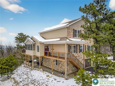 Experience elevated mountain living in this refined 4-bedroom on Eagle Rock Golf and Ski Resort in Pennsylvania - for sale on GolfHomes.com, golf home, golf lot