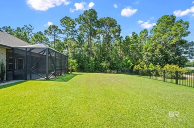 This stunning coastal home overlooks hole # 3 on Gulf Shores on The Golf Club of the Wharf in Alabama - for sale on GolfHomes.com, golf home, golf lot