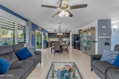 Welcome to this beautifully updated 4-bedroom, 2.5-bath home on The Golf Club At Johnson Ranch in Arizona - for sale on GolfHomes.com, golf home, golf lot