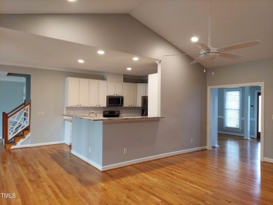 As you step inside, you'll immediately notice all the refinished on Riverwood Golf and Athletic Club in North Carolina - for sale on GolfHomes.com, golf home, golf lot