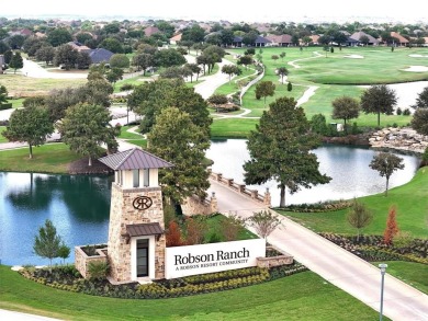 Embrace the Robson Ranch lifestyle in this Shelby model, ideally on Wildhorse Golf Club of Robson Ranch in Texas - for sale on GolfHomes.com, golf home, golf lot