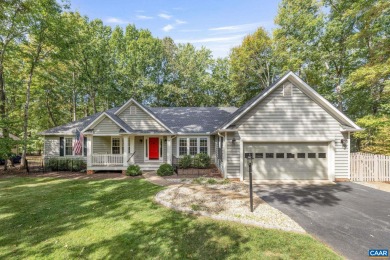 This well-maintained one-level home sits on a quiet cul-de-sac on Lake Monticello Golf Course in Virginia - for sale on GolfHomes.com, golf home, golf lot