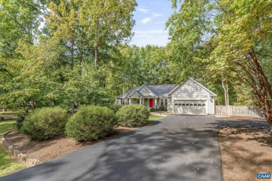 This well-maintained one-level home sits on a quiet cul-de-sac on Lake Monticello Golf Course in Virginia - for sale on GolfHomes.com, golf home, golf lot
