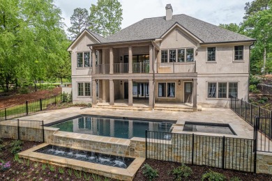 Welcome to your dream home, where timeless European charm meets on Reynolds Lake Oconee - The Landing in Georgia - for sale on GolfHomes.com, golf home, golf lot